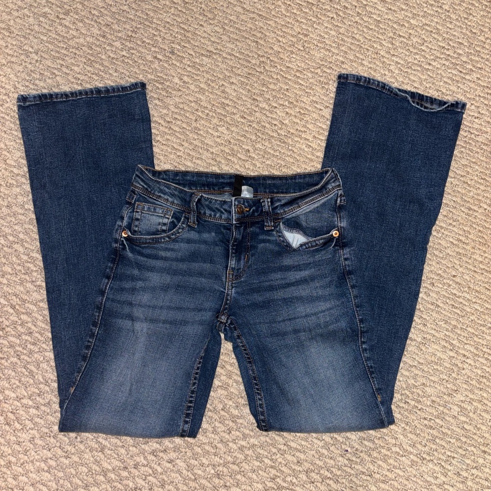 H&M Dark Blue Bootcut Women's Jeans